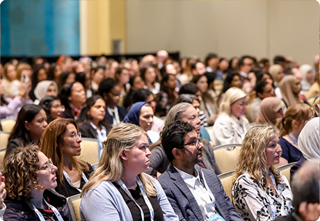 Audience during session